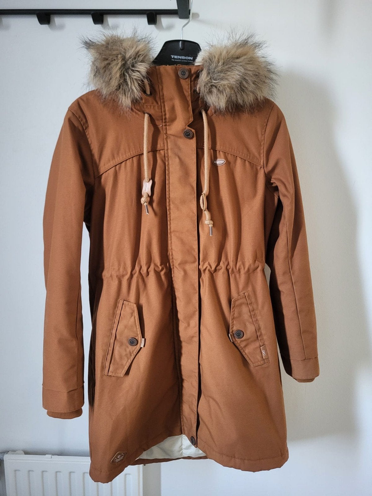 Ragwear jas maat L zo goed als nieuw, Bruin, Maat 42/44 (L), Ophalen of Verzenden, Zo goed als nieuw