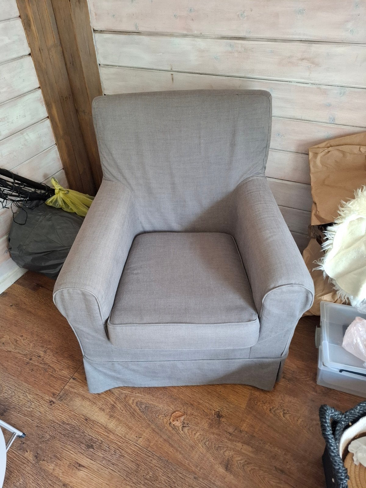 Jenny lund Fauteuil met extra hoes, Ophalen, Gebruikt, 75 tot 100 cm, 75 tot 100 cm