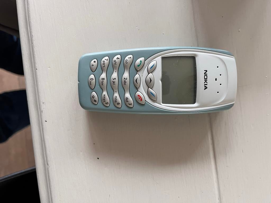 Nokia 3310 - Klassieke Mobiele Telefoon, Gebruikt, Blauw, Geen camera, Fysiek toetsenbord