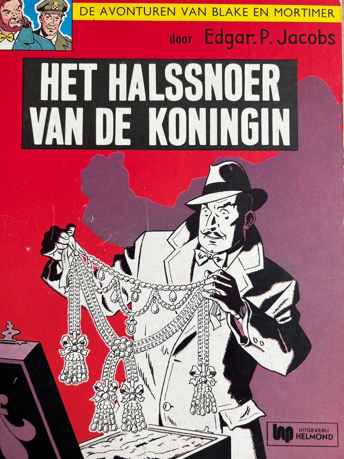 Blake en Mortimer: Het Halssnoer van de Koningin, Eén stripboek, Ophalen of Verzenden, Gelezen