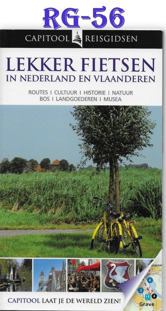 RG56 Capitool - Fietsen Reisgids in Nederland en Vlaanderen, Capitool, Europa, Ophalen of Verzenden, Zo goed als nieuw