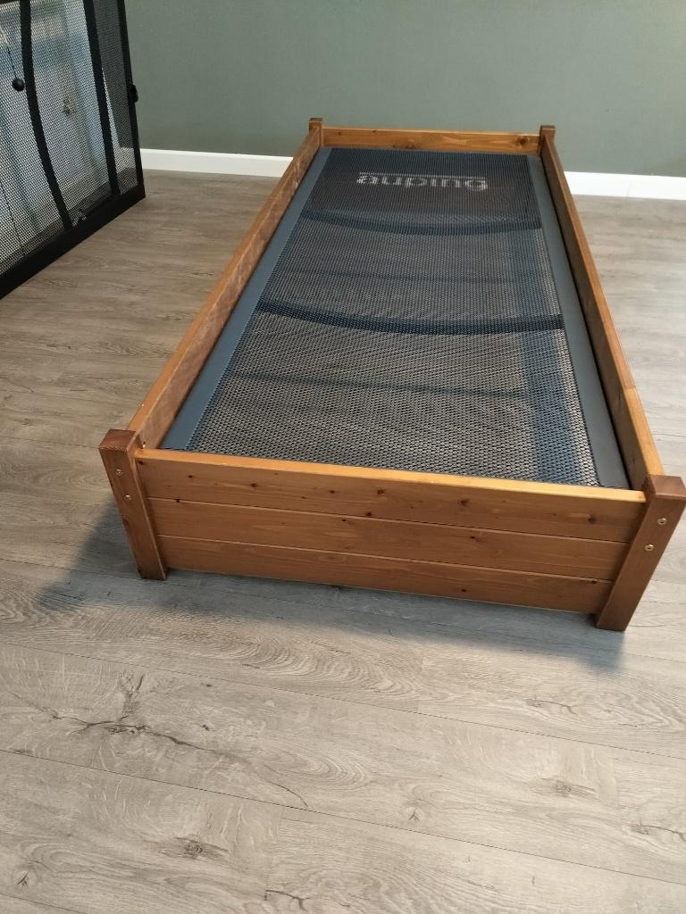 auping spiraal compleet 90-200, Huis en Inrichting, Slaapkamer | Bedden, Ophalen, 90 cm, Eenpersoons, 200 cm