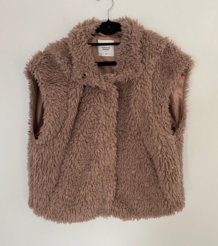 Harige vest / bodywarmer. Maat m, Maat 38/40 (M), Summum Woman, Verzenden, Zo goed als nieuw