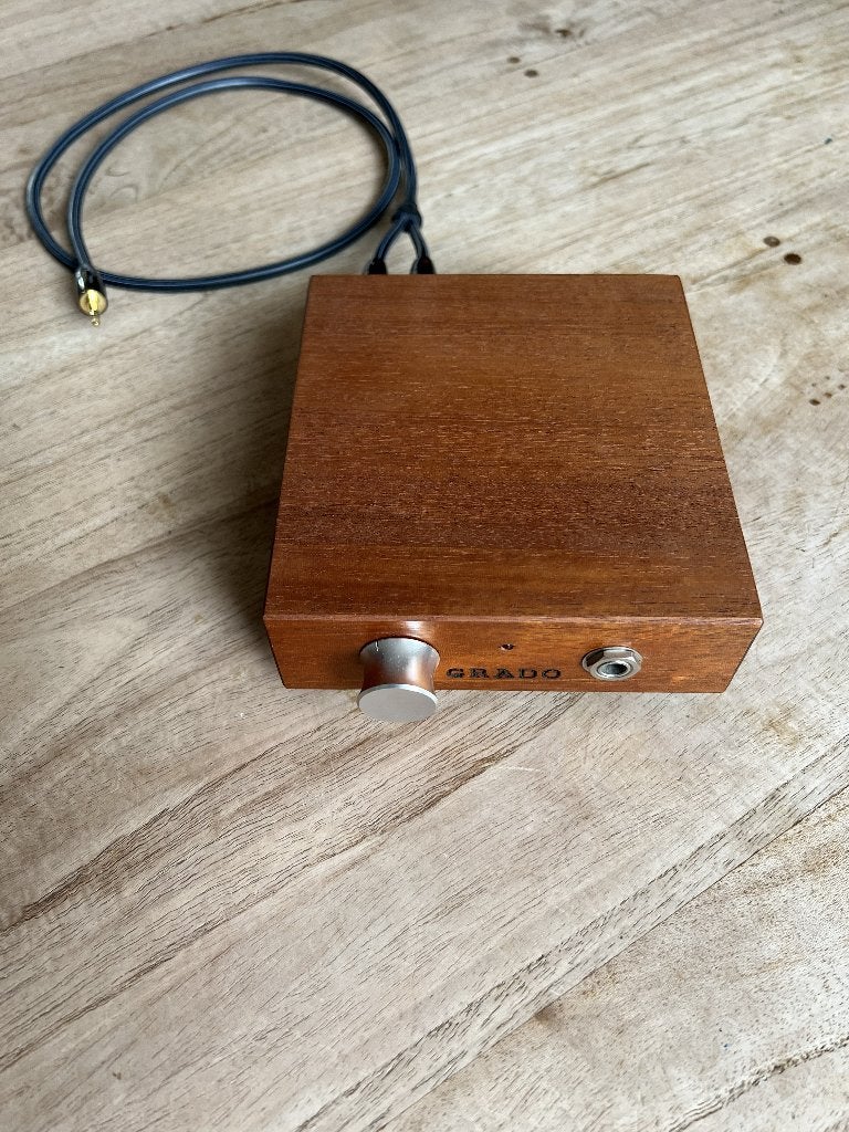 Grado Labs RA-1  2x9V  Hoofdtelefoonversterker - Cult item!, Audio, Tv en Foto, Koptelefoons, Ophalen of Verzenden, Zo goed als nieuw