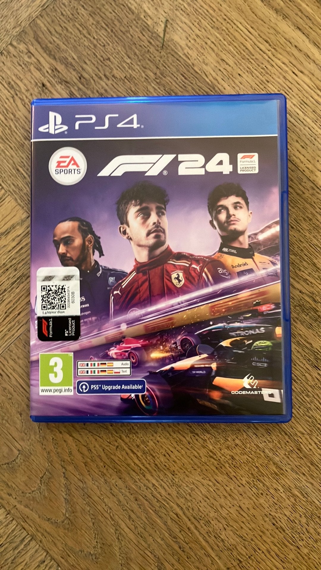 Formule1 game ps4 met upgrade naar ps5, 1 speler, Ophalen of Verzenden, Zo goed als nieuw, Vanaf 18 jaar