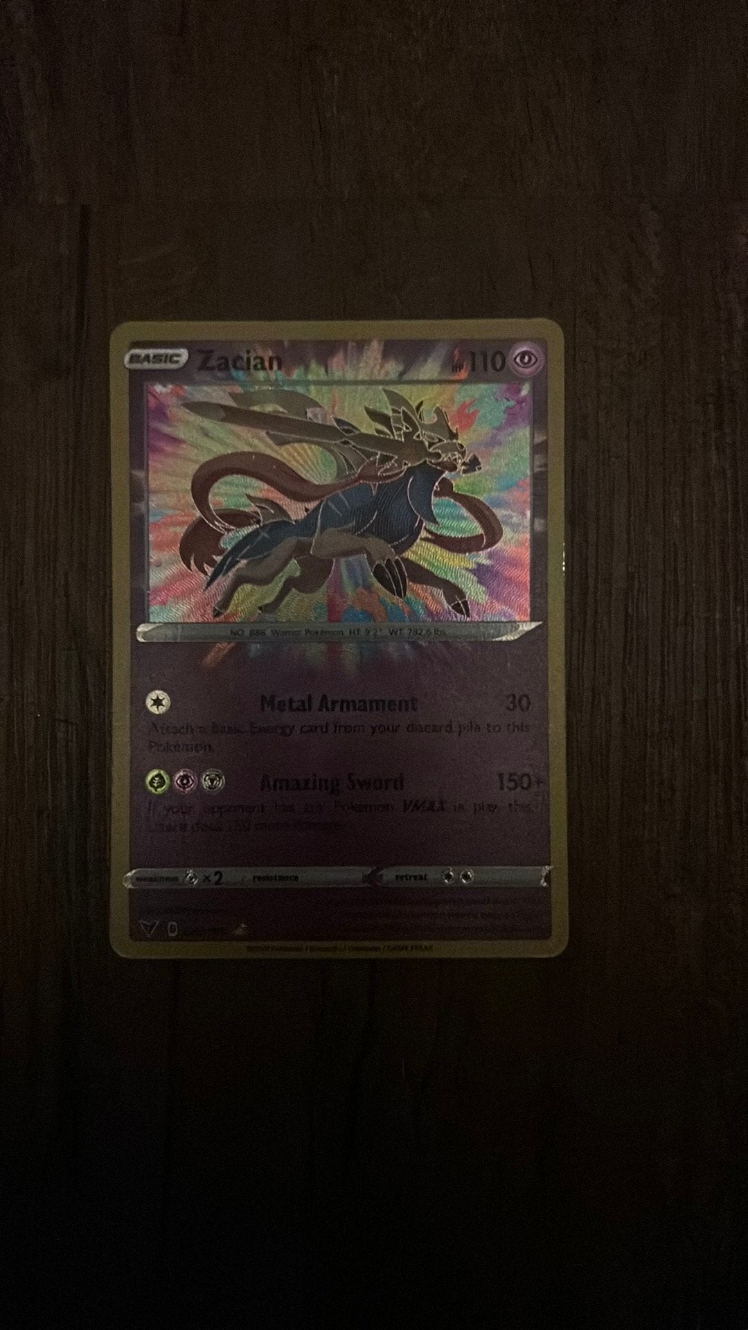 Zacian, Ophalen of Verzenden, Zo goed als nieuw