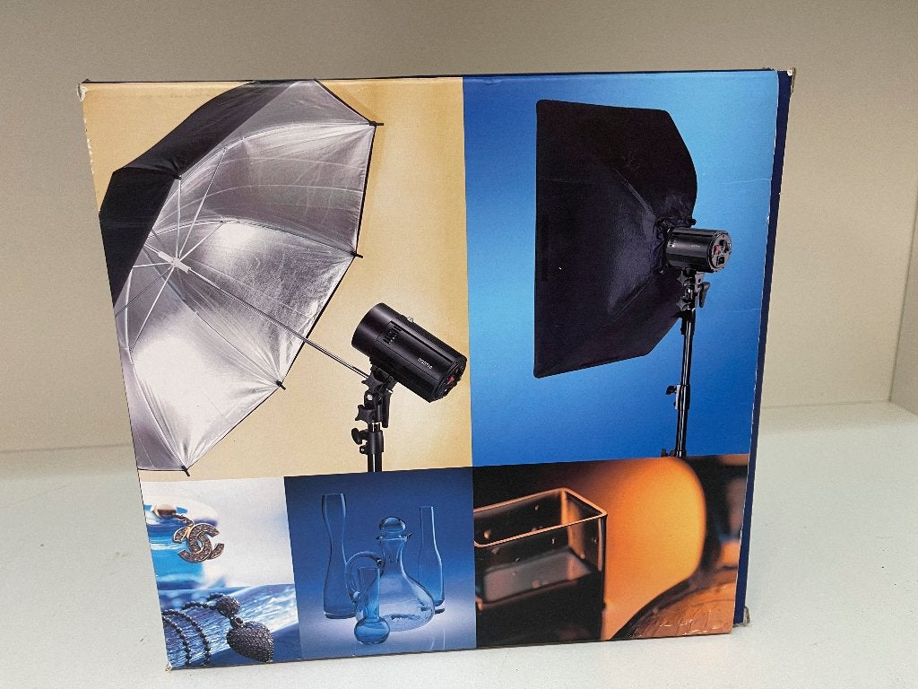 Studioflitser set Model 150 compleet set exclusief statieven, Lamp of Flitsset, N, N, Ophalen of Verzenden