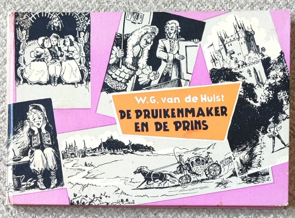 Stripboek De pruikenmaker en de prins WG van de Hulst 1970, Eén stripboek, Ophalen of Verzenden, Gelezen