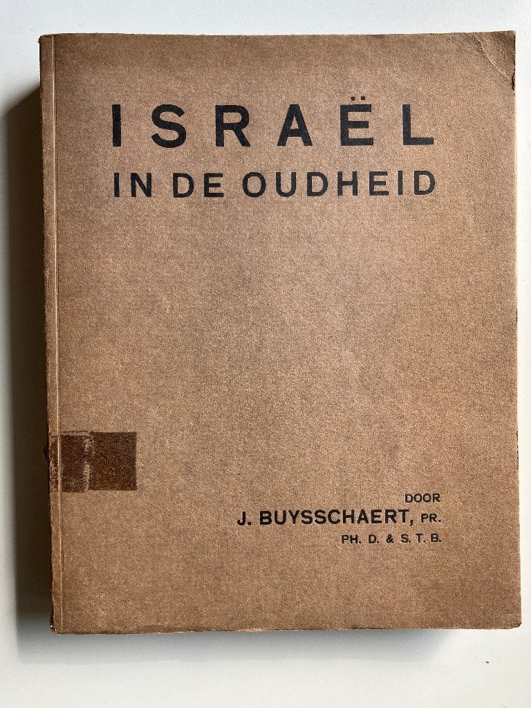 Israël in de oudheid, Ophalen of Verzenden, J.Buysschaert, Azië, 20e eeuw of later