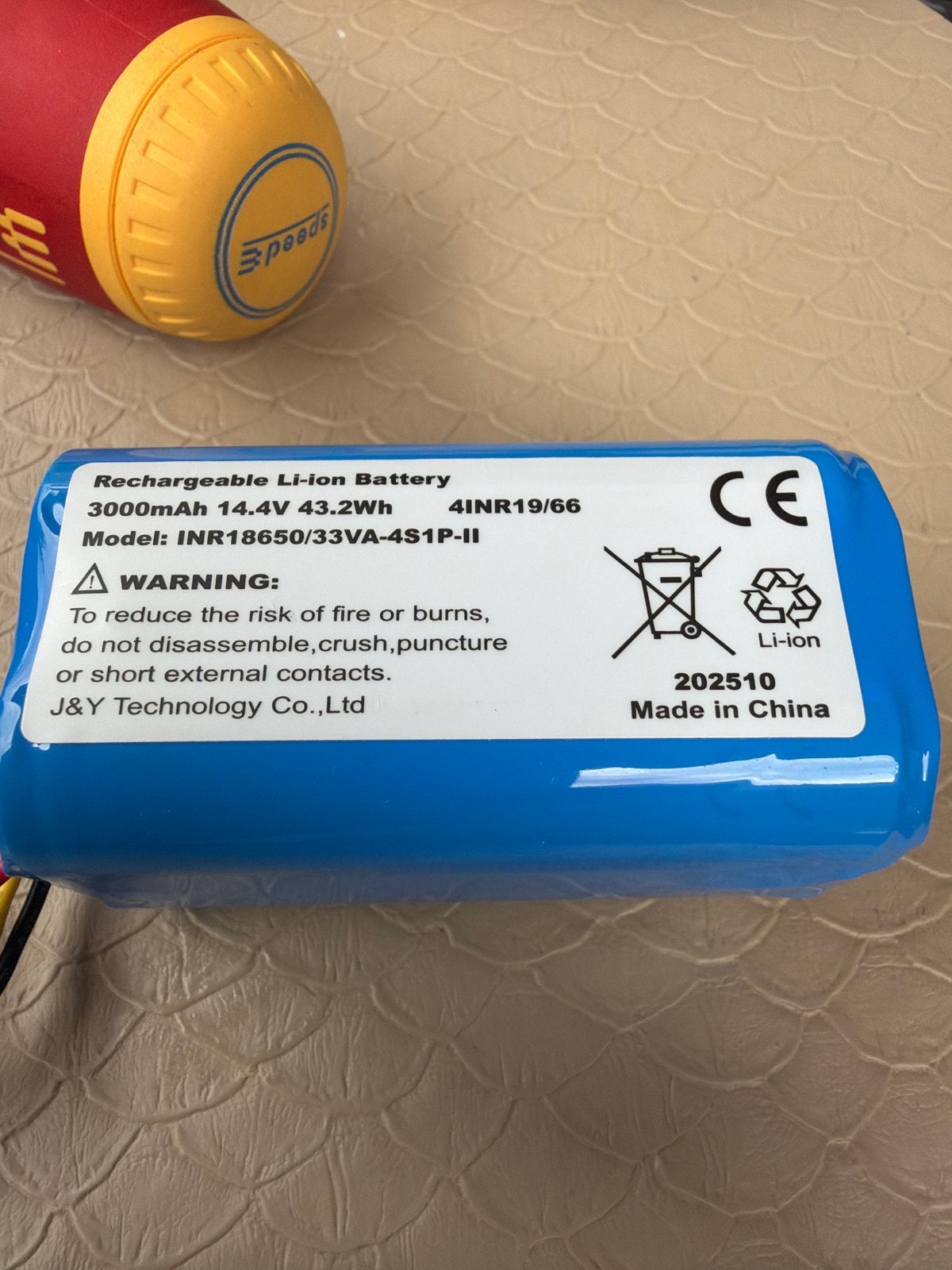 Batterij robot stofzuiger Lidl/Aldi 14.4V 3000mAh, Ophalen of Verzenden, Nieuw