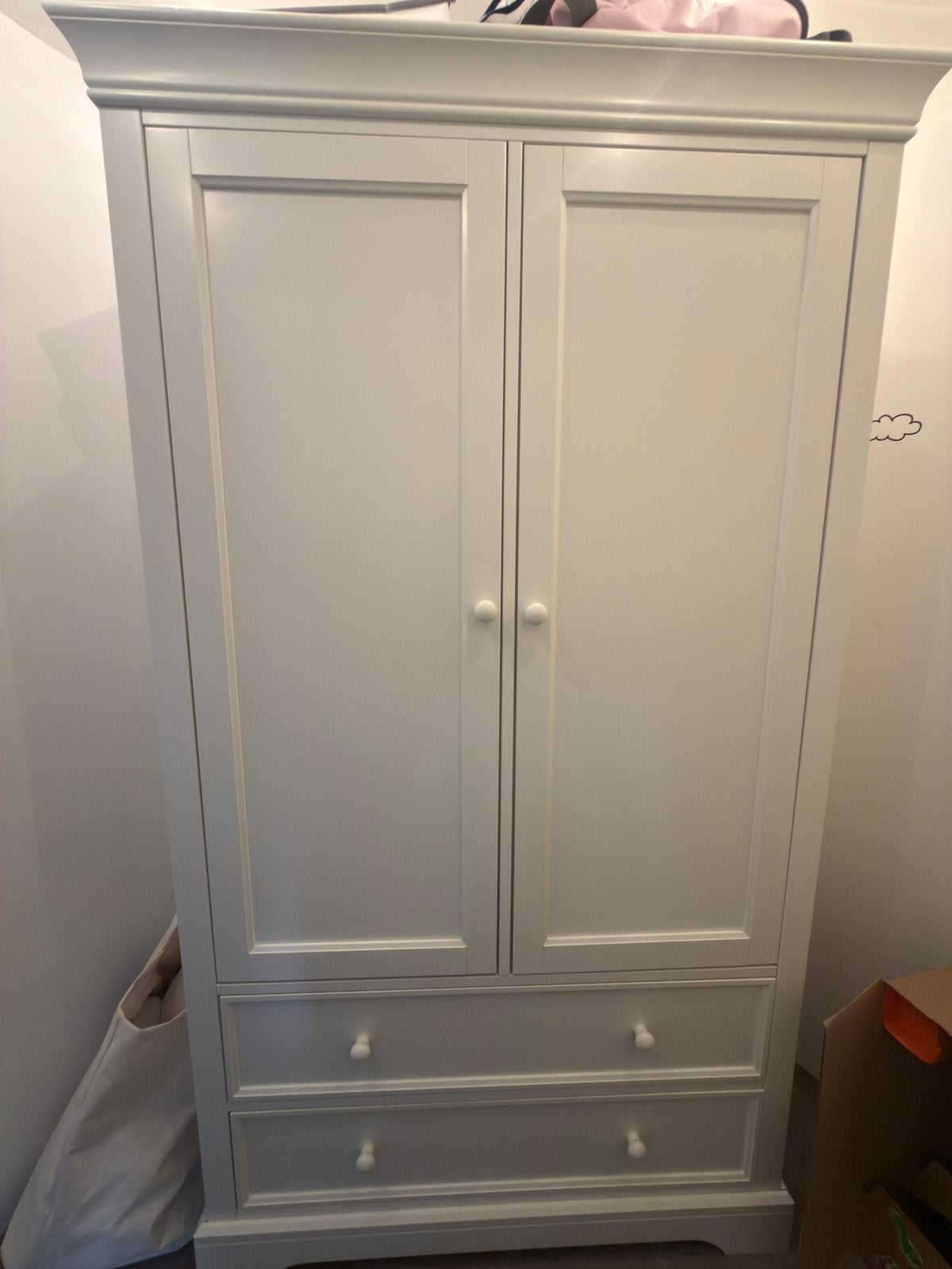 Kidsmill chateau commode en linnenkast wit, Ophalen, Gebruikt, Jongetje of Meisje