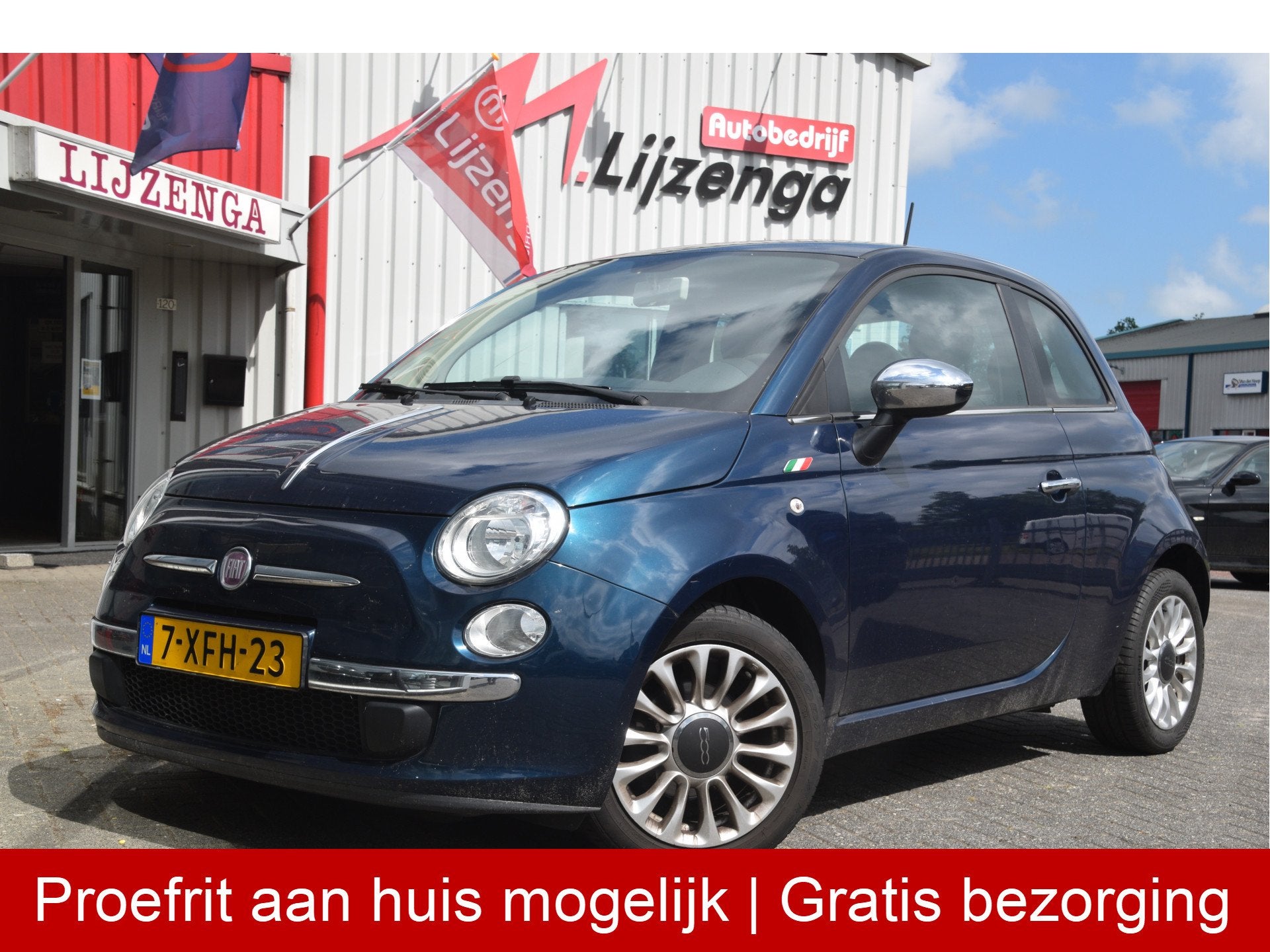 Fiat 500 0.9 TwinAir Turbo Easy LMV | Radio | Airco, Auto's, Fiat, Voorwielaandrijving, Stof, Gebruikt, Met garantie (alle)