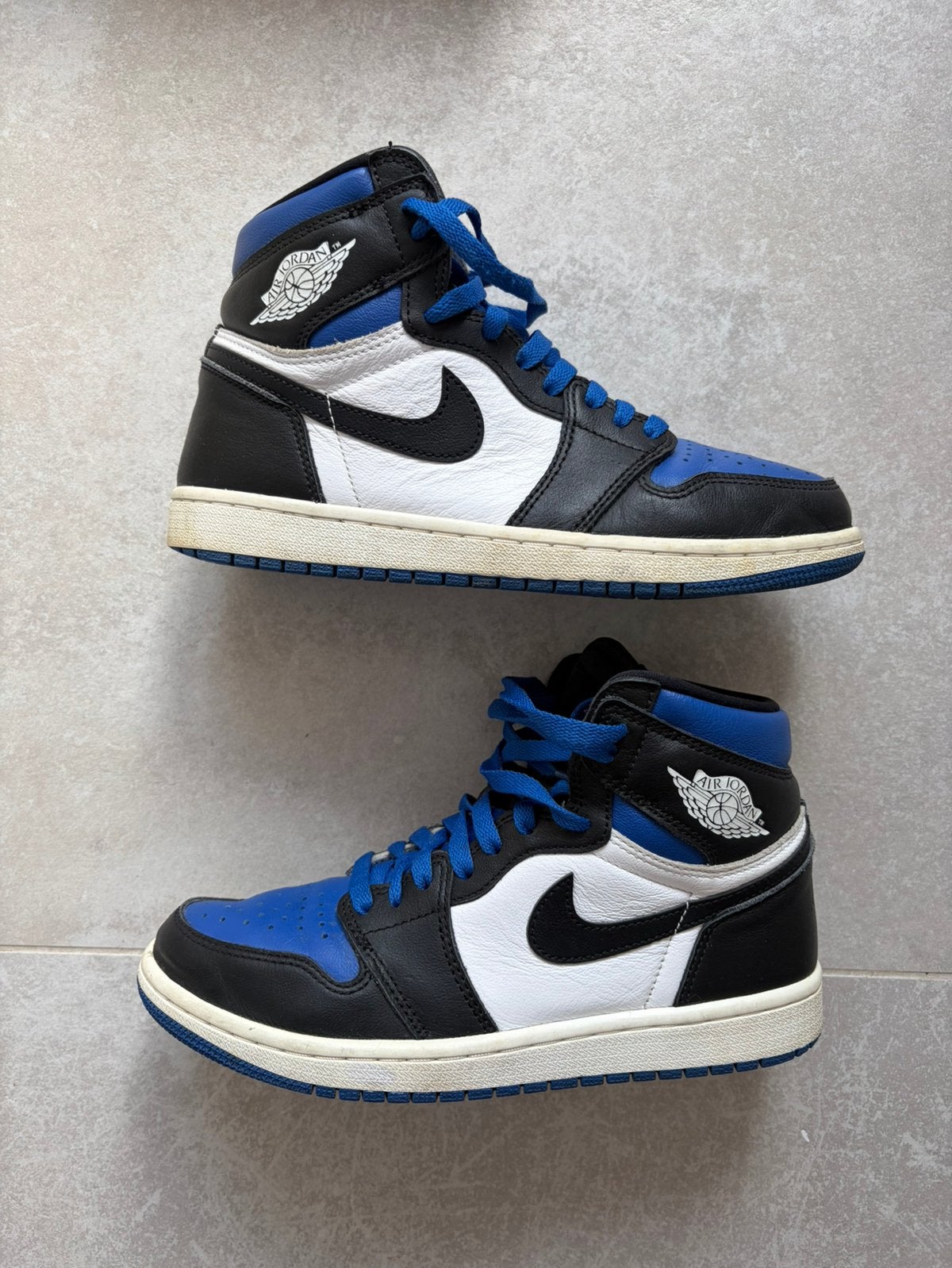 Nike Air Jordan 1 Retro High OG Royal Toe, Kleding | Heren, Schoenen, Ophalen of Verzenden, Blauw
