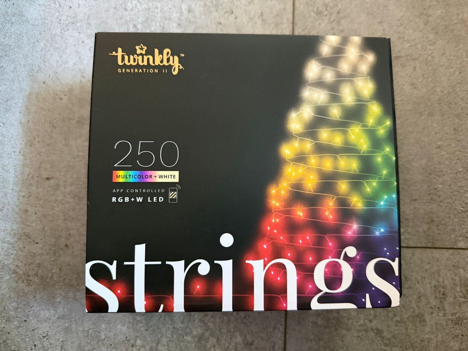Twinkly strings 250 verlichting, Minder dan 50 watt, Ophalen of Verzenden, Led, Netvoeding