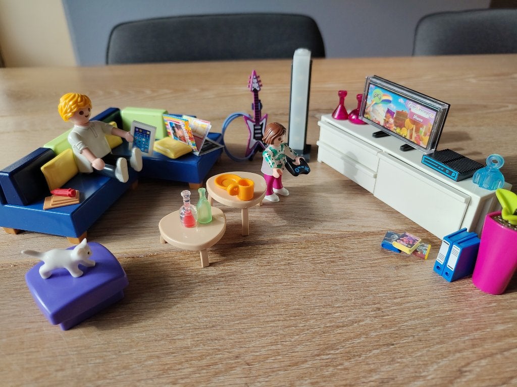 Playmobil City life Woonkamer - 70989, Ophalen of Verzenden, Zo goed als nieuw, City life