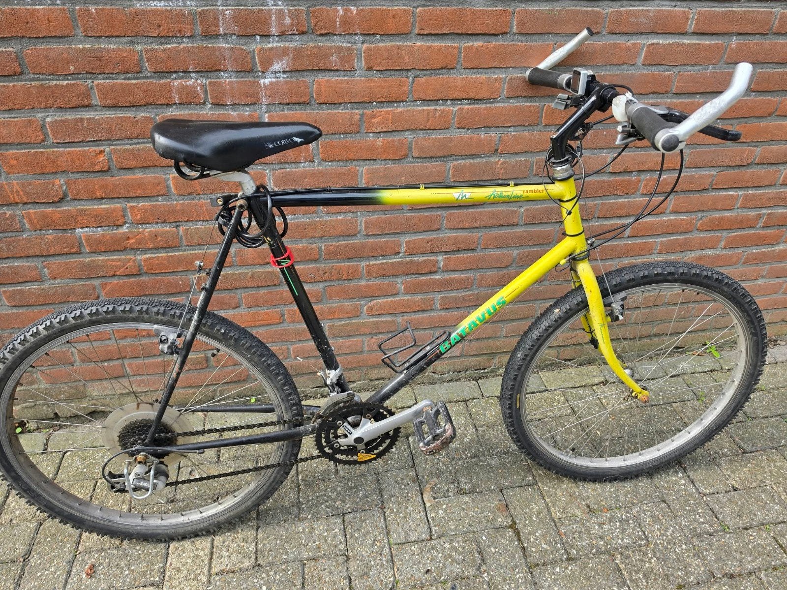 Batavus Mountainbike - Geel/Zwart, Ophalen of Verzenden