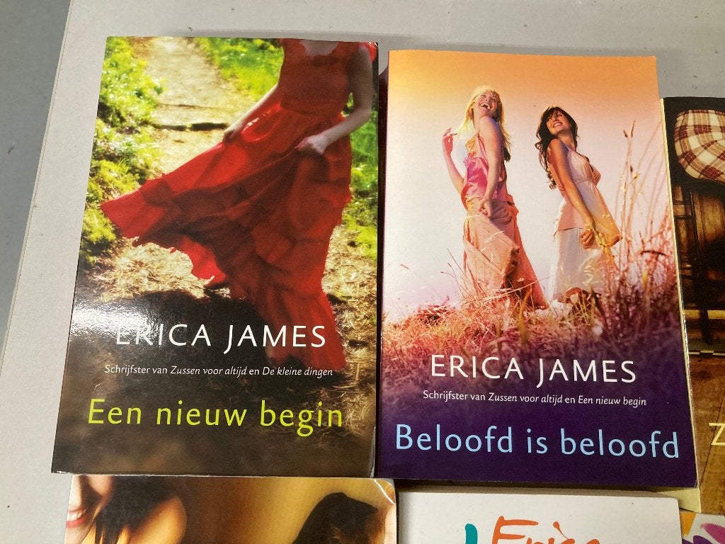 T.K. nog 4 boeken van Erica James Zie actuele lijst, Ophalen of Verzenden, Gelezen, Erica James, Wereld overig