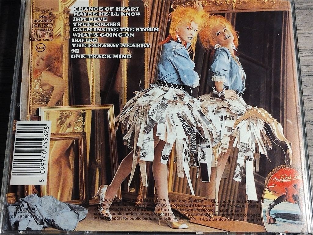 Cyndi Lauper - True Colors, Cd's en Dvd's, Cd's | Pop, Ophalen of Verzenden, Zo goed als nieuw