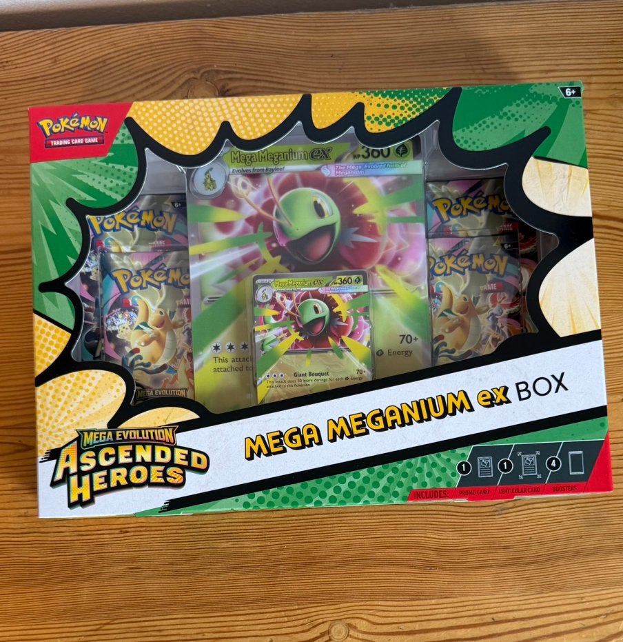 Pokemon Ascended Heroes Mega Meganium Ex Box, Ophalen, Nieuw