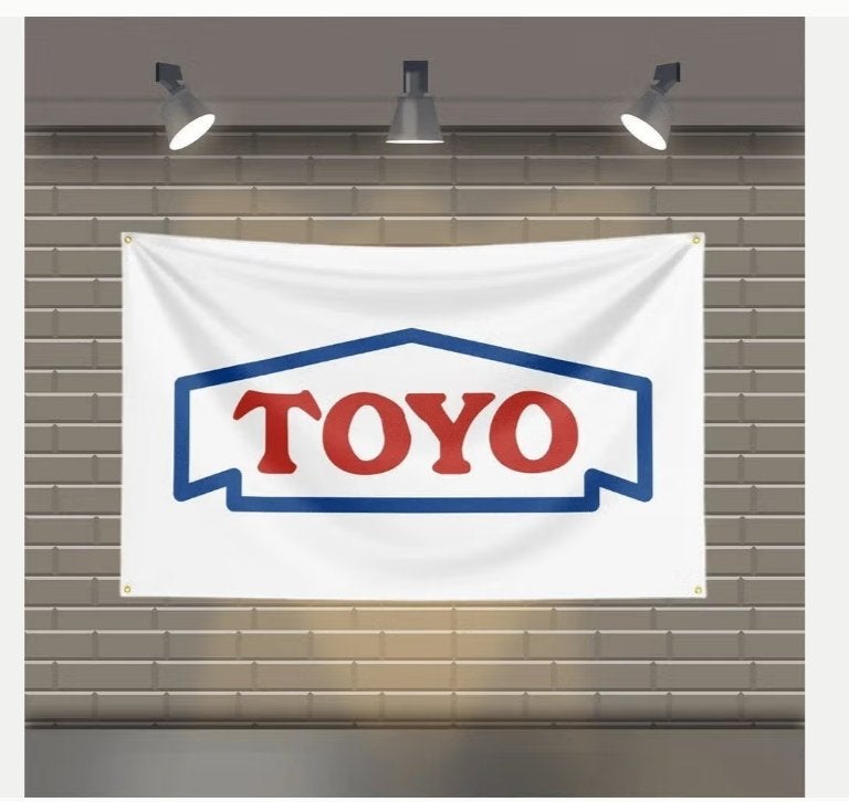 Grote vlaggen Toyo Tires (150x90cm), Ophalen of Verzenden, Nieuw