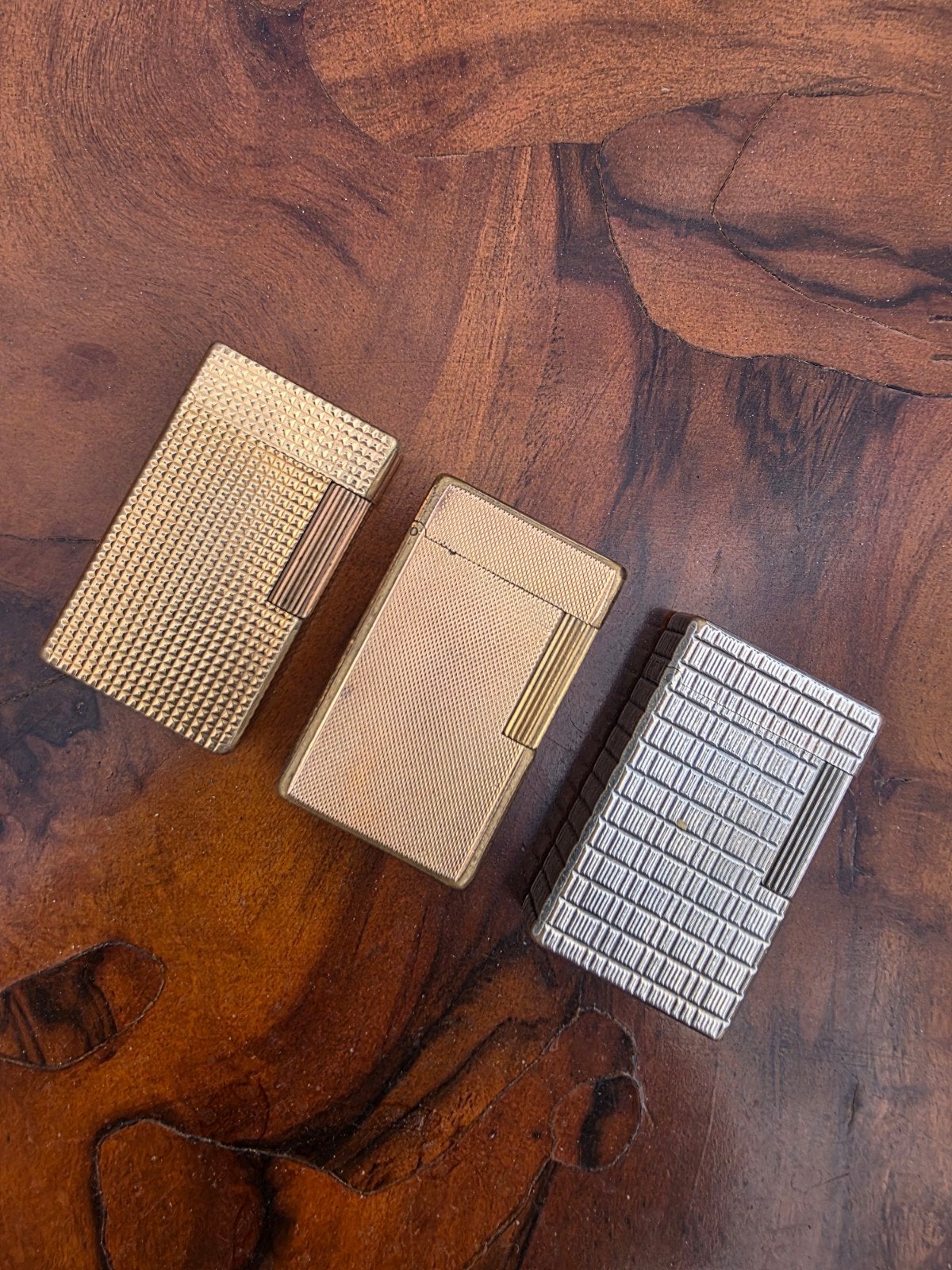 3 Stuks S.T. Dupont Aanstekers in 1 Koop, Verzamelen, Rookartikelen, Aanstekers en Luciferdoosjes, Ophalen of Verzenden