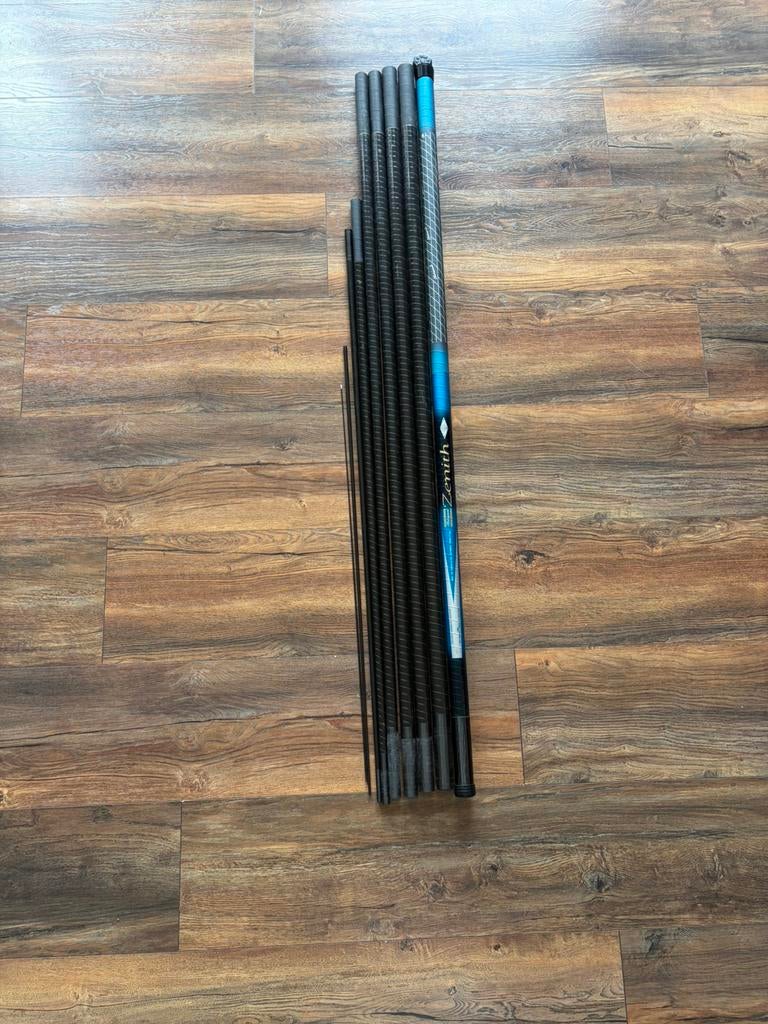 Shakespeare Zenith carbon put over pole / vaste lat, Watersport en Boten, Hengelsport | Witvissen, Ophalen, Gebruikt, Vaste hengel