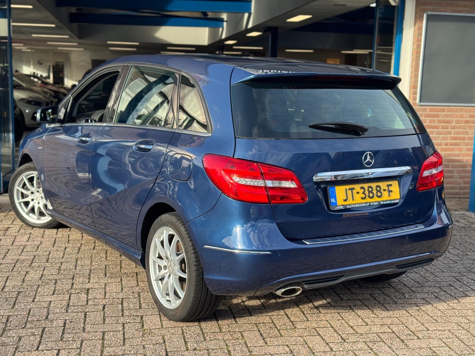 Mercedes-Benz B-klasse 180 Ambition 2012 AUT NAVI CLIMA NAP, Auto's, Euro 5, Gebruikt, 4 cilinders, Blauw