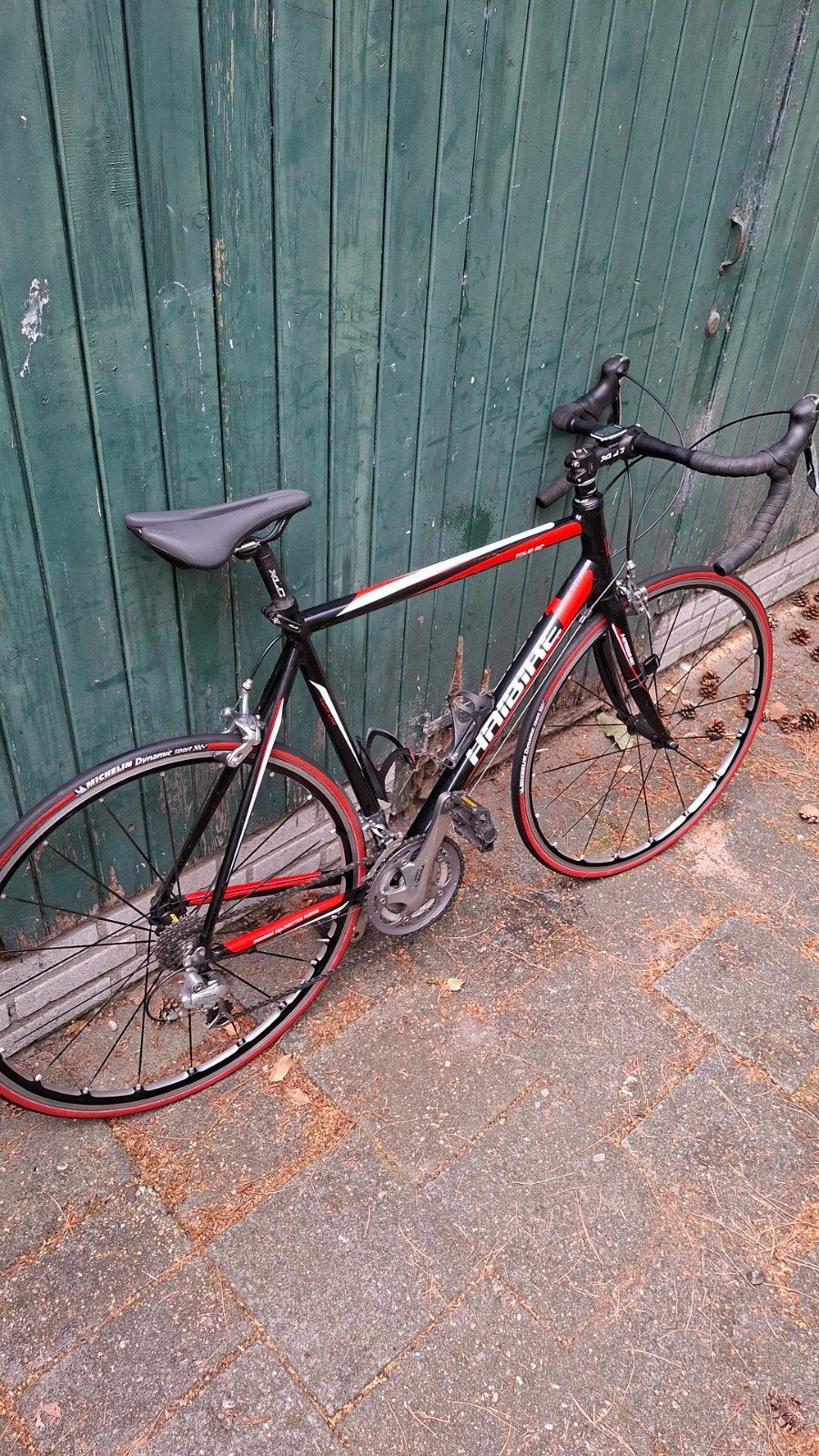 Haibike racefiets - Zwart/Rood, Shimano Tiagra, Fietsen en Brommers, Overige merken, 28 inch, Gebruikt, Aluminium