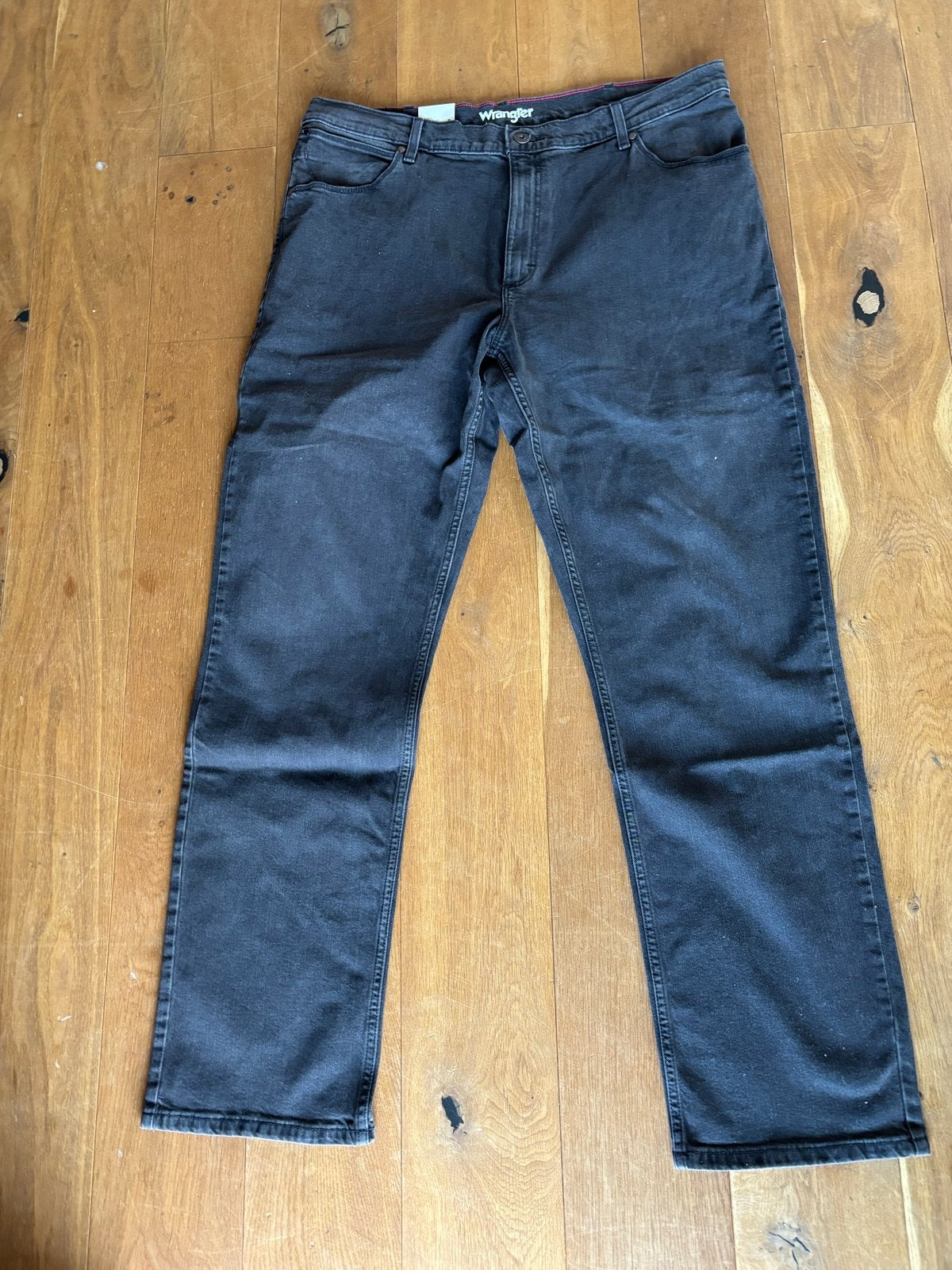 Nieuwe Wrangler Straight Jeans W42 L34 - Zwart, Ophalen of Verzenden, Nieuw, Zwart, W40 - W42 (confectie 56/58)