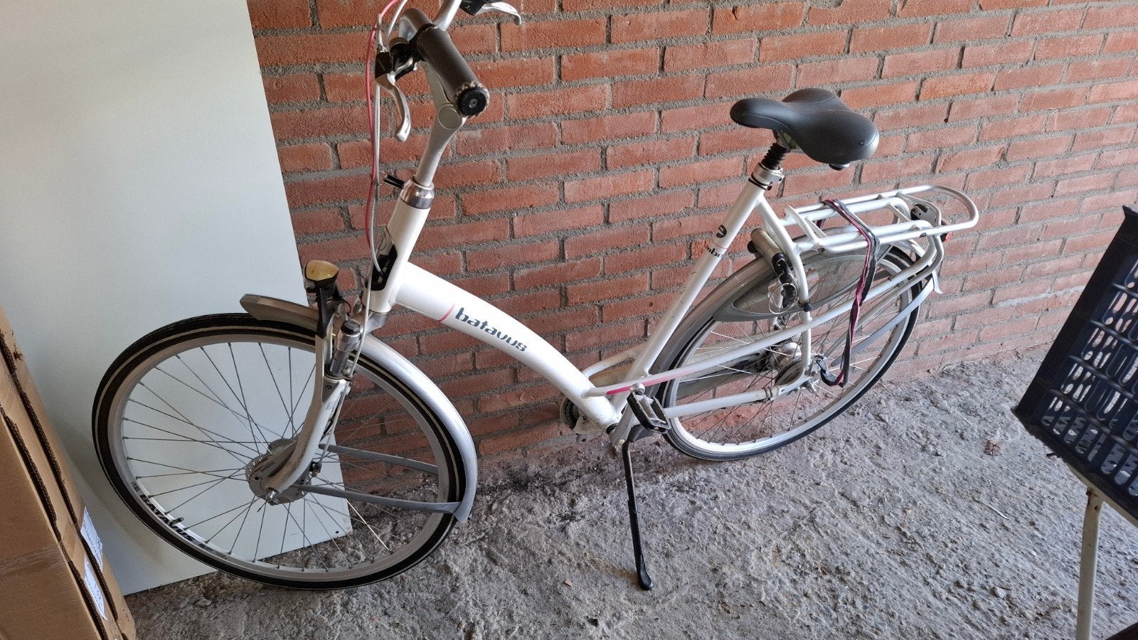Batavus damesfiets met 7 versnellingen, Fietsen en Brommers, Ophalen, Velgrem, Versnellingen, Batavus