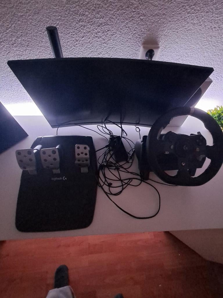 Logitech G920 Driving Force (Xbox/PC) – Stuur + Pedalen, Spelcomputers en Games, Ophalen of Verzenden, Overige merken, Zo goed als nieuw