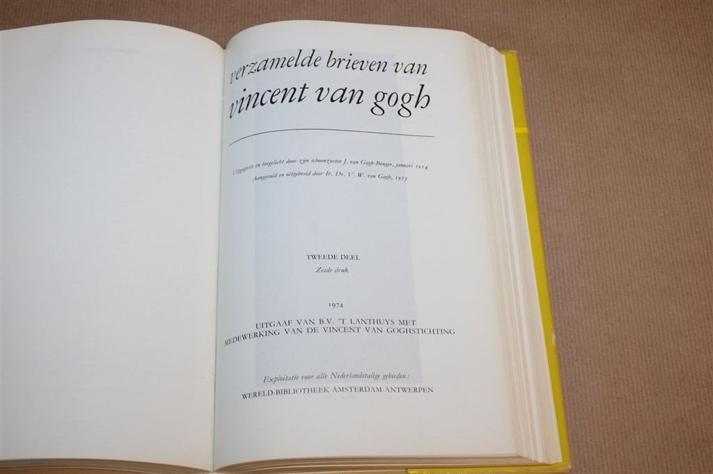 Verzamelde Brieven van Van Gogh — Deel I & II 1974, Ophalen of Verzenden, Gelezen
