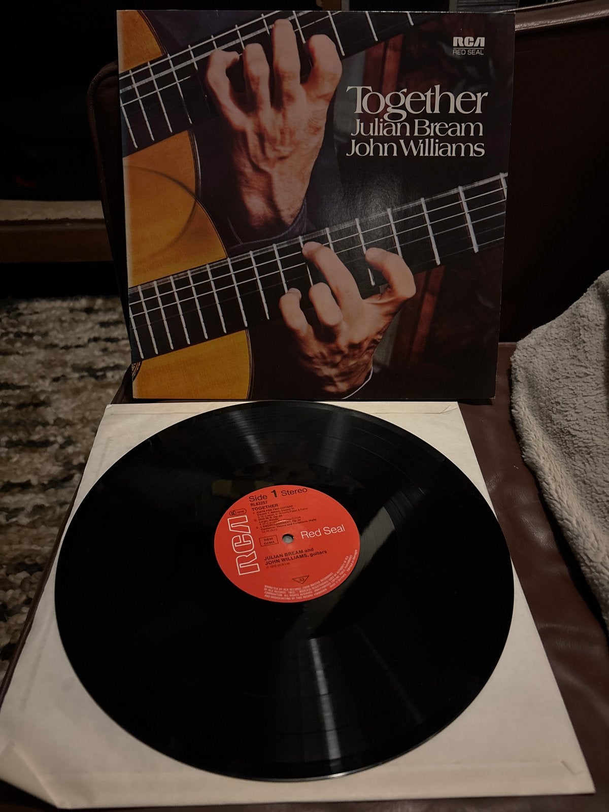 Julian Bream & John Williams - Together LP (RCA Red Seal), LP, Gebruikt, Overige genres, Ophalen of Verzenden