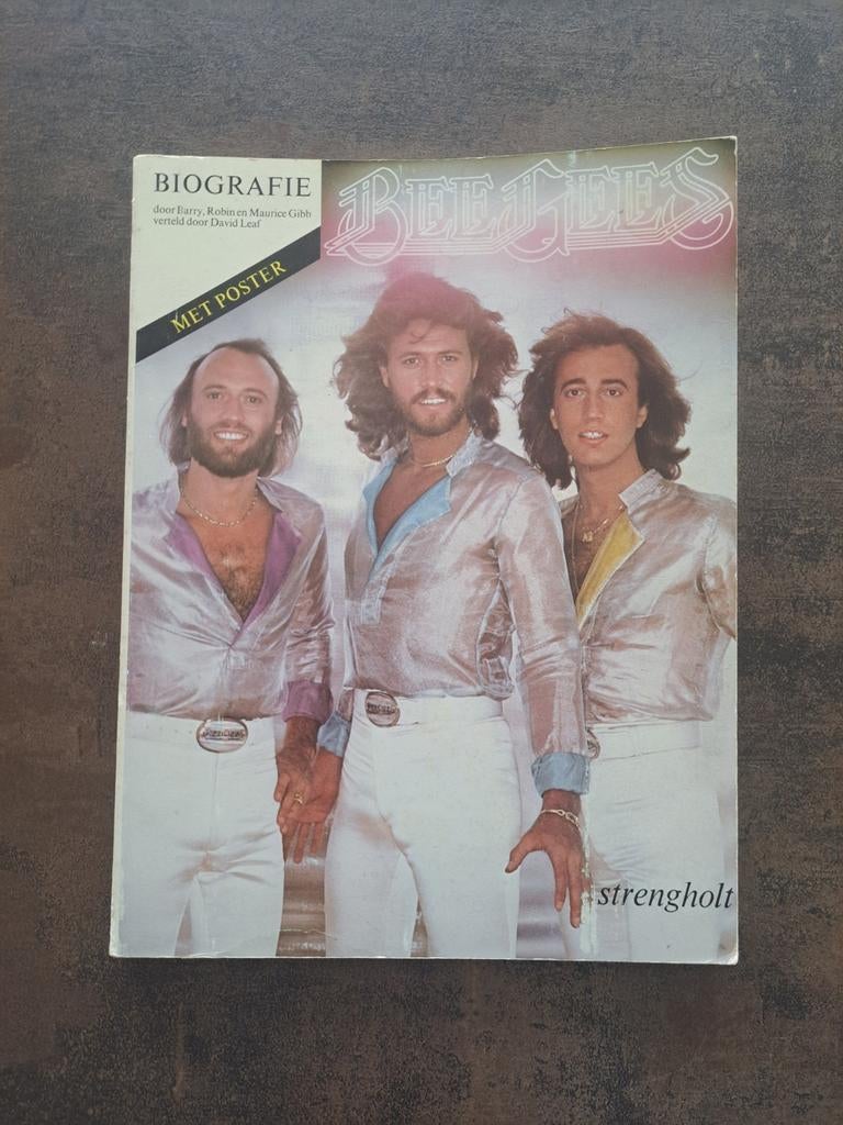 Bee Gees Biografie - Inclusief Poster, Boeken, Ophalen of Verzenden, Gelezen, David Leaf, Film, Tv en Media