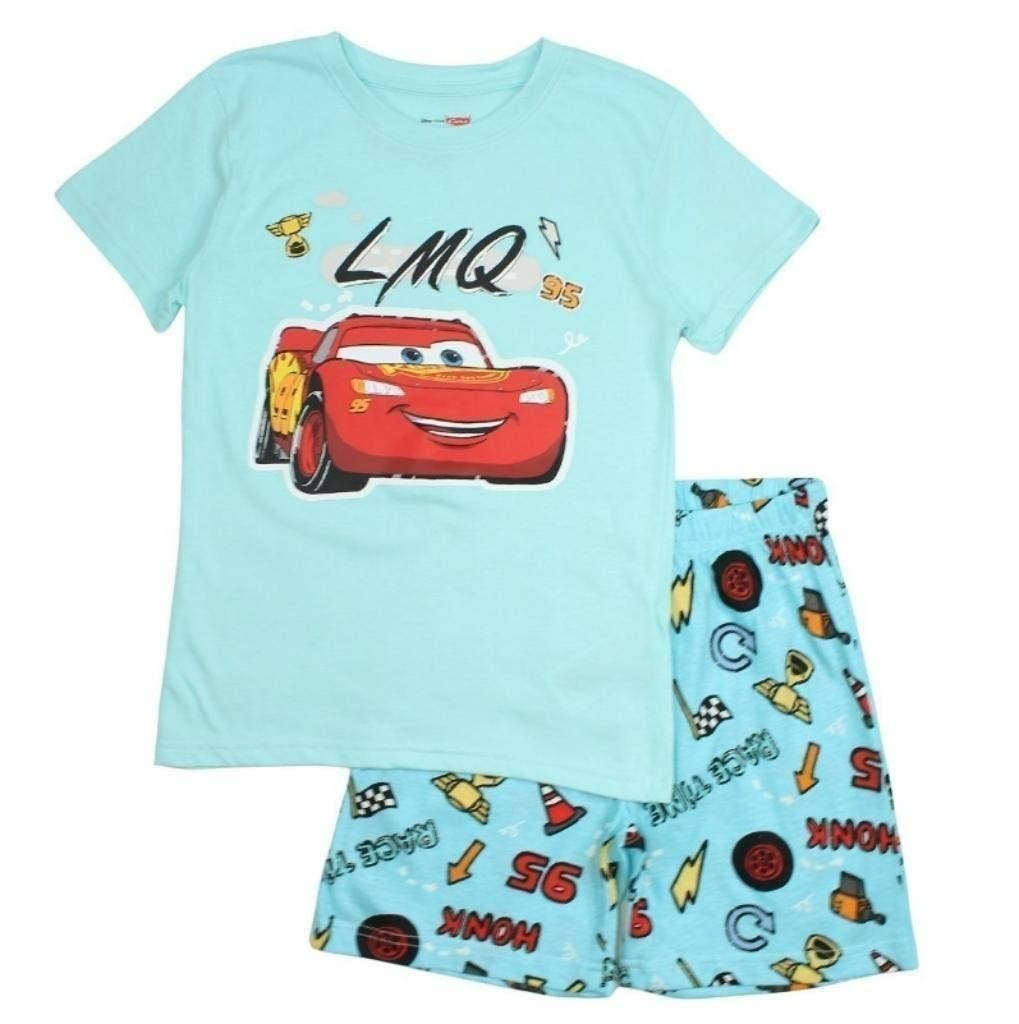 Disney Cars Shortama McQueen - Maat 116 - 128 - Katoen, Nacht- of Onderkleding, Disney Cars, Nieuw, Ophalen of Verzenden