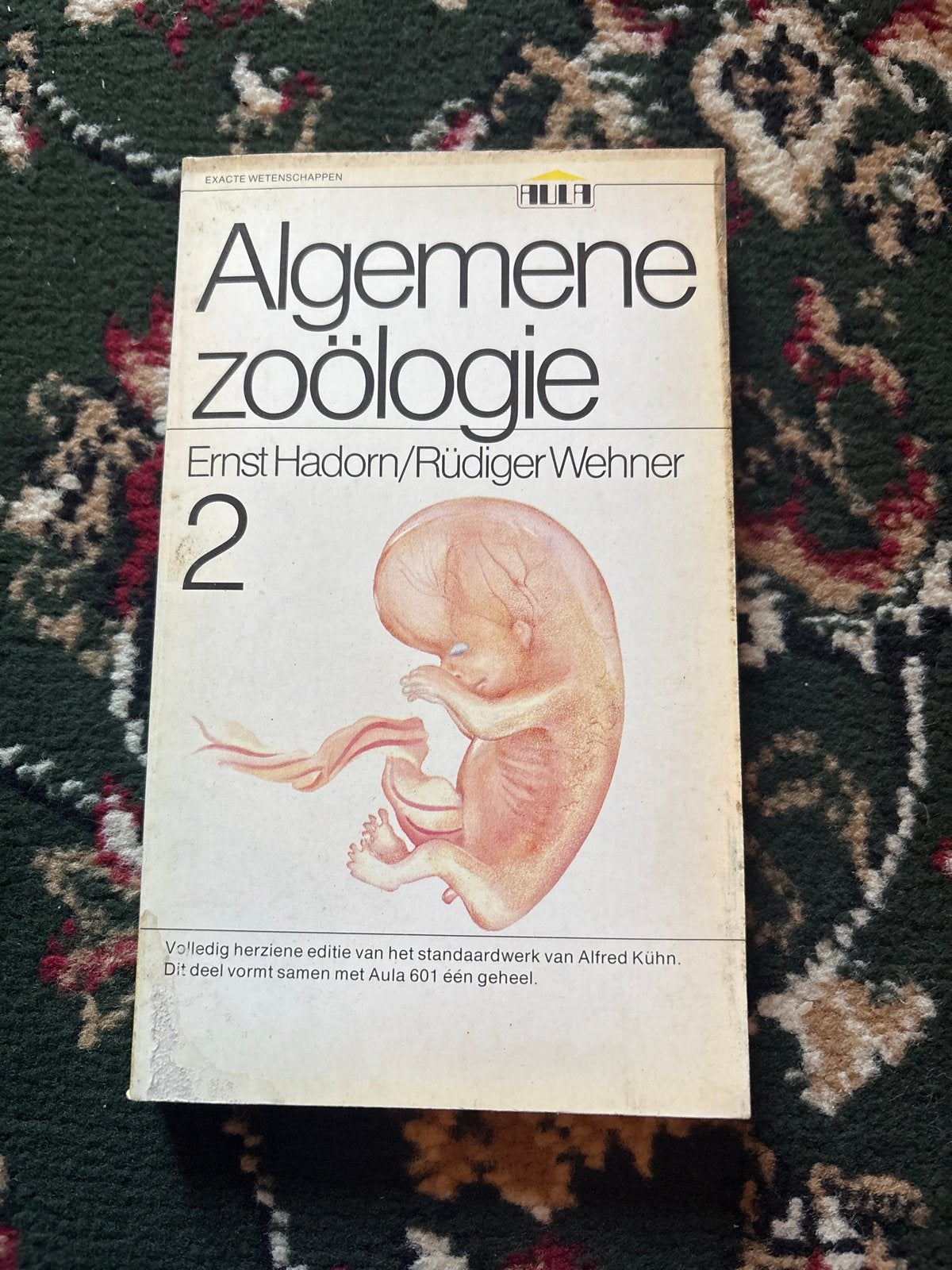 Algemene zoölogie 2 - Ernst Hadorn/Rüdiger Wehner, Ophalen of Verzenden, Gelezen, Natuurwetenschap
