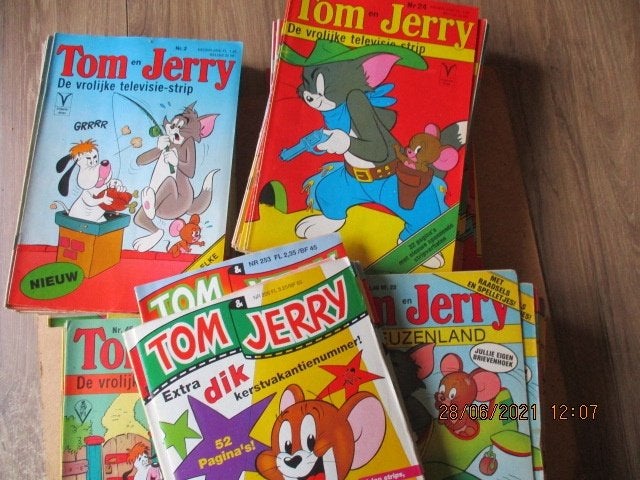 adv4685 tom en jerry, Eén stripboek, Ophalen, Gelezen