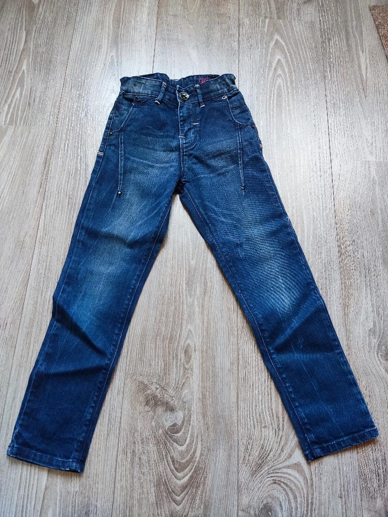 Vingino jeans maat 122, Kinderen en Baby's, Kinderkleding | Maat 122, Broek, Gebruikt, Meisje, Ophalen of Verzenden
