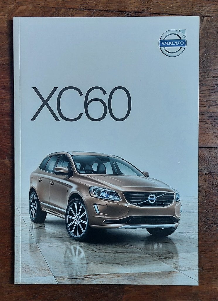 Folder Volvo XC60 bj 2014, Ophalen of Verzenden, Zo goed als nieuw, Volvo