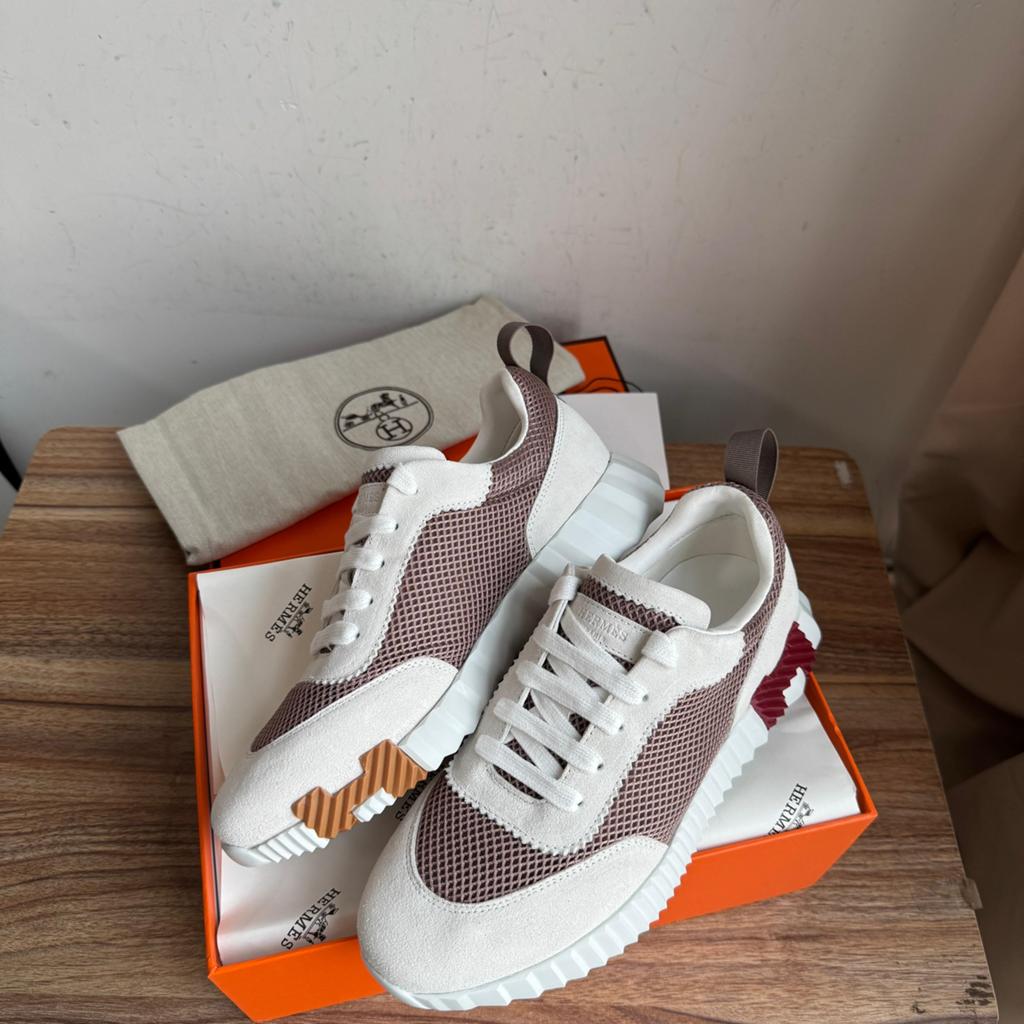 Hermes Bouncing sneakers roze, Kleding | Dames, Schoenen, Ophalen of Verzenden, Nieuw, Roze, Sneakers of Gympen