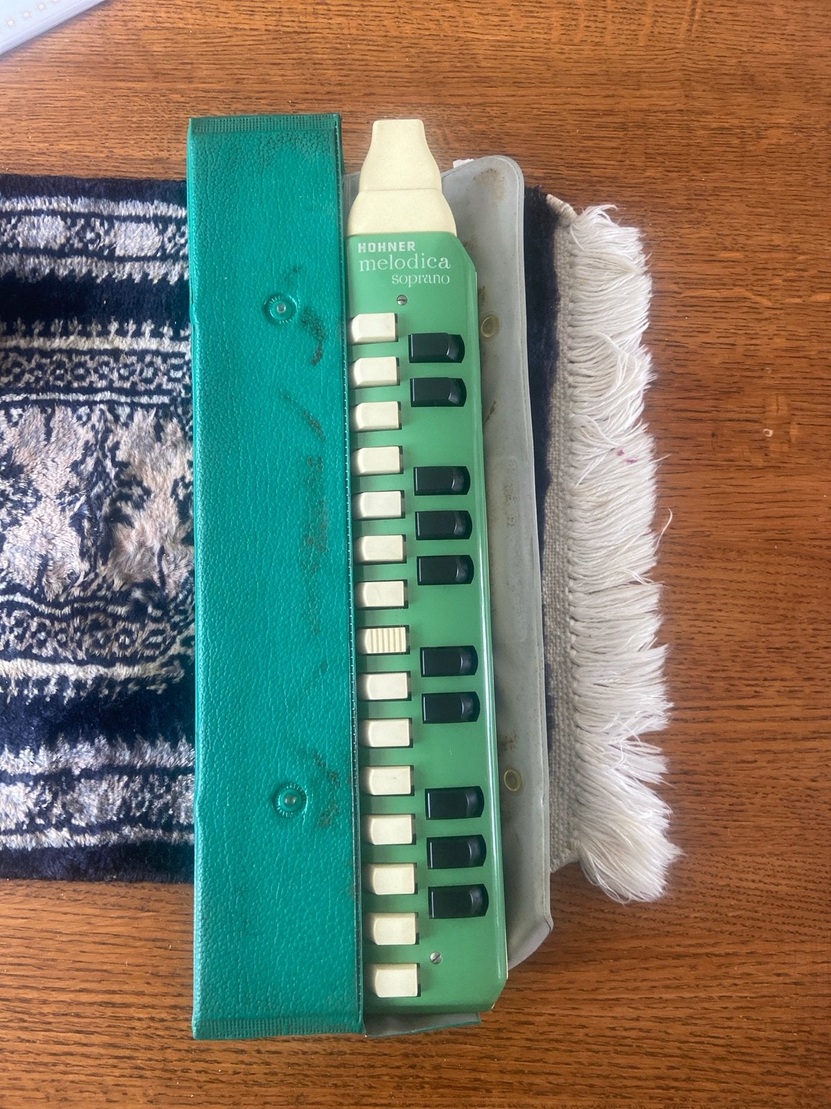 Vintage Hohner Melodica Soprano met koffer, Ophalen of Verzenden, Gebruikt, Overige soorten, Met koffer of draagtas