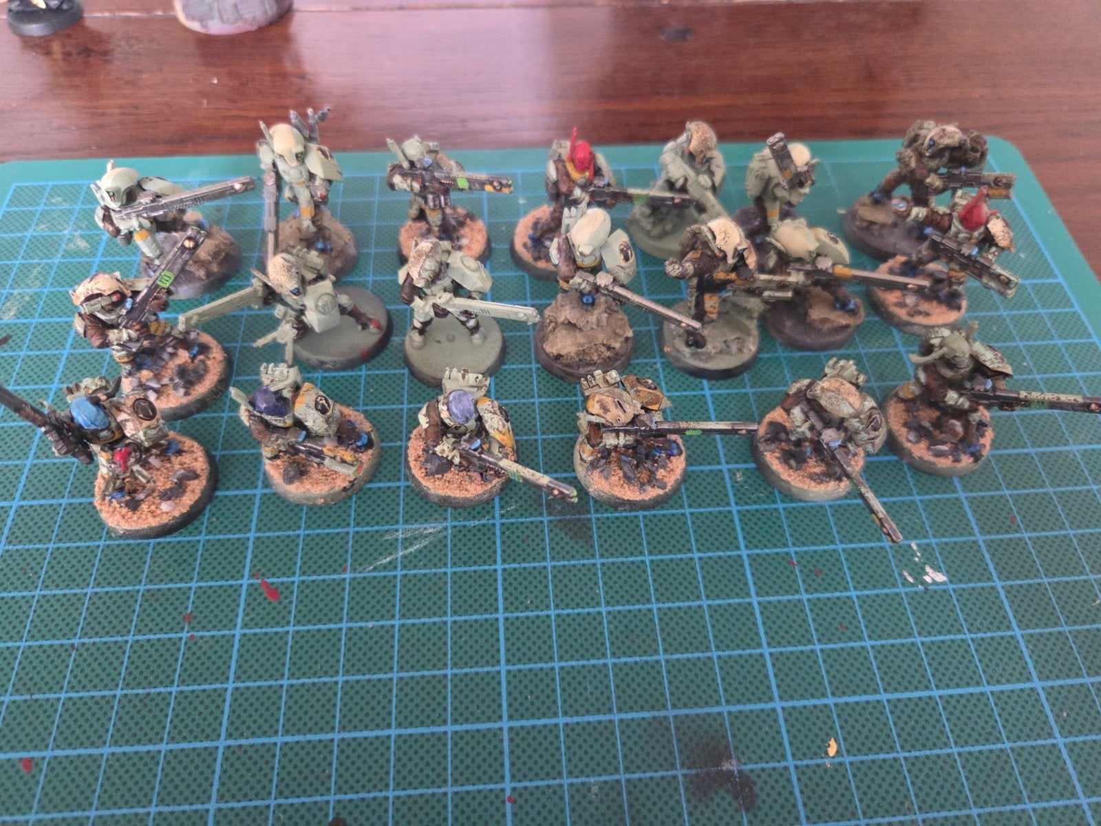 20 Fire Warriors (2), Ophalen of Verzenden, Zo goed als nieuw, Warhammer