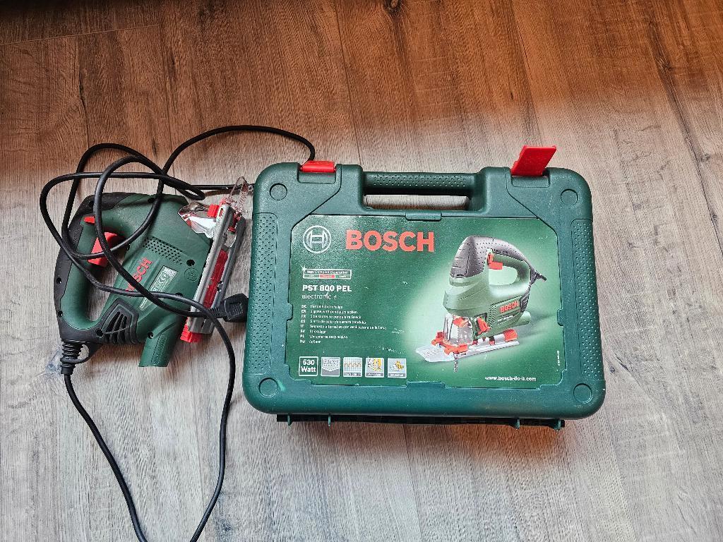 Decoupeerzaag Bosch PST 800 PEL, Gebruikt, Decoupeerzaag, Ophalen of Verzenden, 30 tot 70 mm