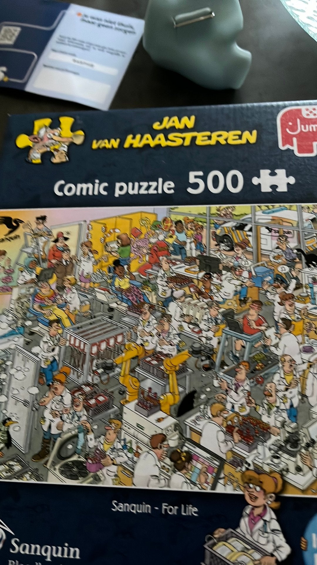 Van haasteren  puzzel Ruilen, Hobby en Vrije tijd, Ophalen, 500 t/m 1500 stukjes, Zo goed als nieuw