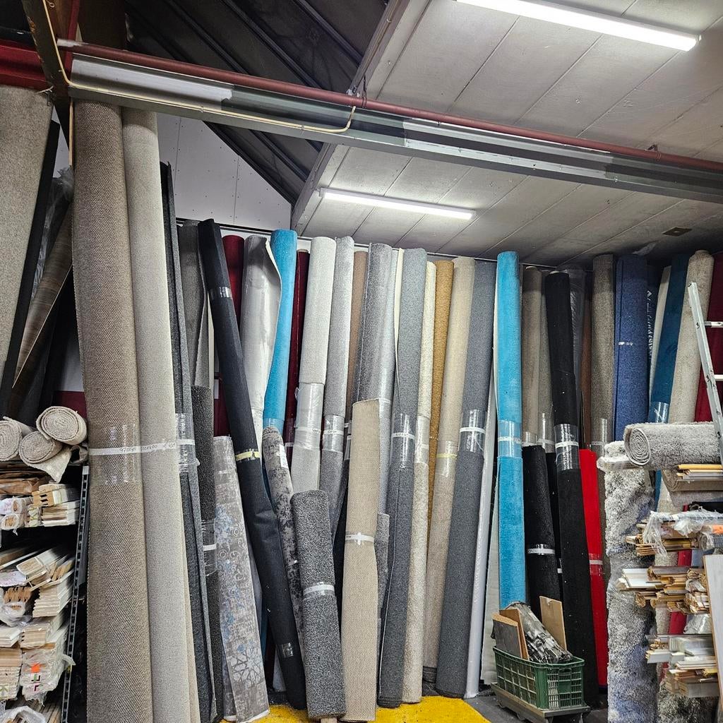 TAPIJTOUTLET VANAF 5.00 €PER M2., Ophalen, Nieuw