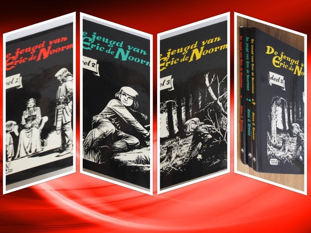 De jeugd van Eric de Noorman 1 tm 3 Hardcover ongelezen, Ophalen of Verzenden, Nieuw