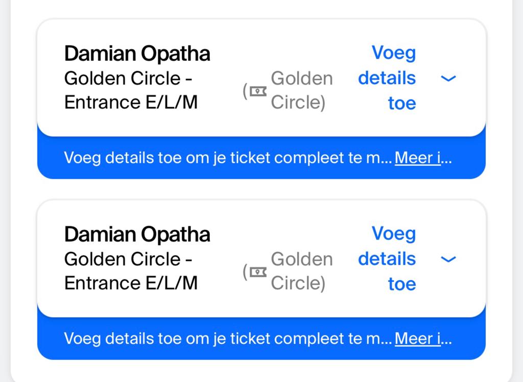 Concert Kanye West - Ye Live Gelredome 6 juni, Tickets en Kaartjes, Twee personen, Juni