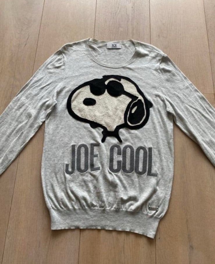 Ice iceberg S trui Snoopy, Kleding | Heren, Ophalen of Verzenden, Zo goed als nieuw, Maat 46 (S) of kleiner, Grijs