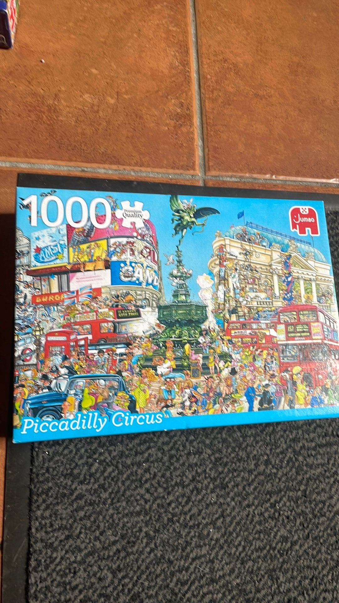 Puzzel(jumbo-Piccadilly circus), Ophalen, 500 t/m 1500 stukjes, Zo goed als nieuw