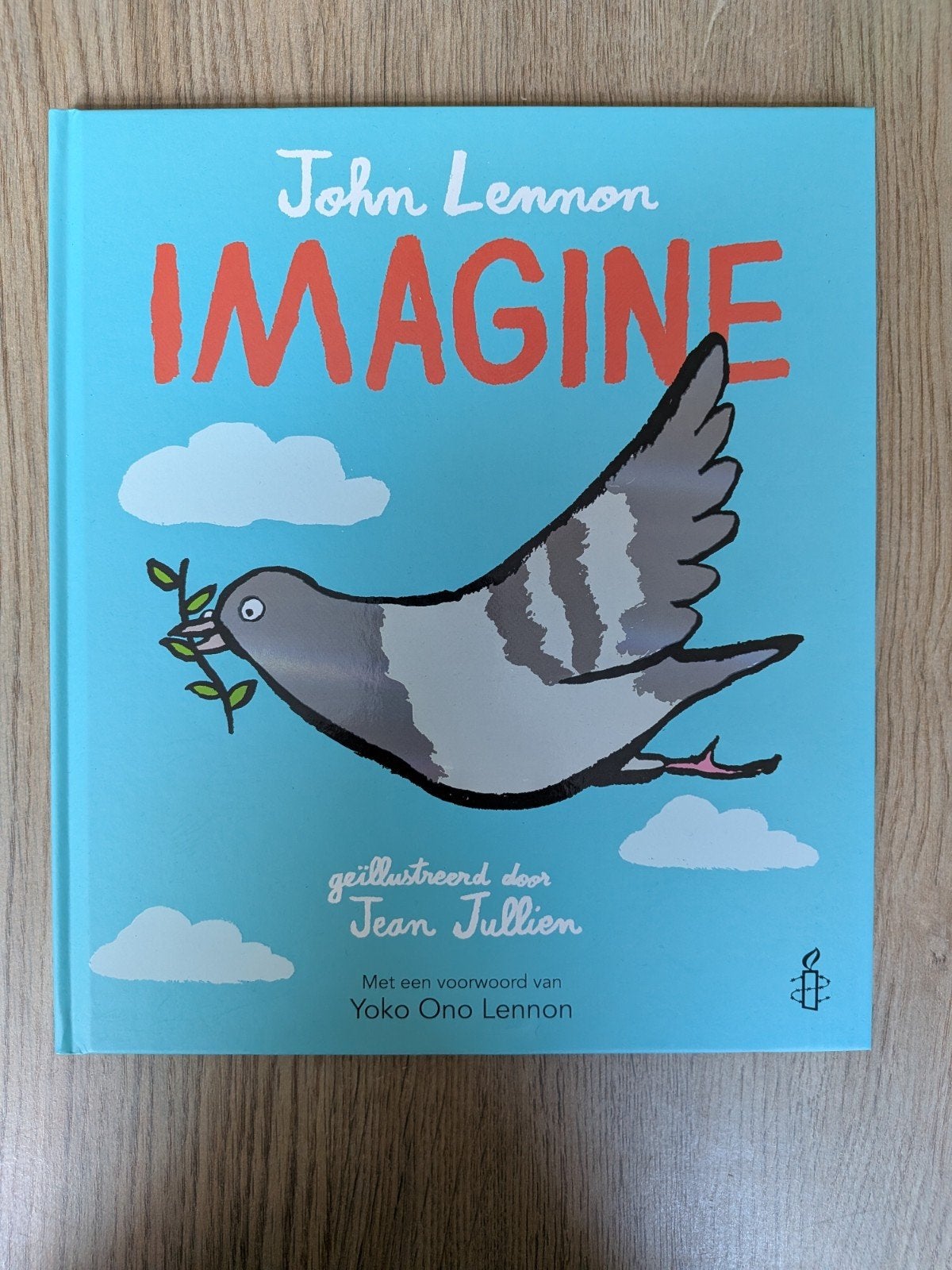 Prentenboek Imagine van John Lennon, Boeken, Ophalen, Zo goed als nieuw